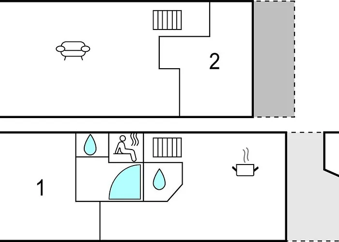 Apartamento Awesome In With Sauna